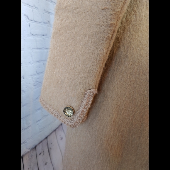 Vintage Lodenfrey Topcoat Peacoat 1970s Wool Coat - Picture 7 of 16